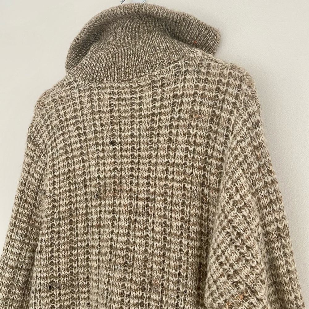 Vintage Pendleton Pure Virgin Wool Zip-Up Sweater – Size L – Made in USA - Picture 5 of 12